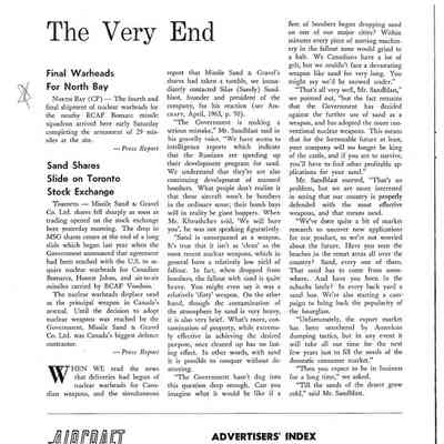 The very end - Jan 1964