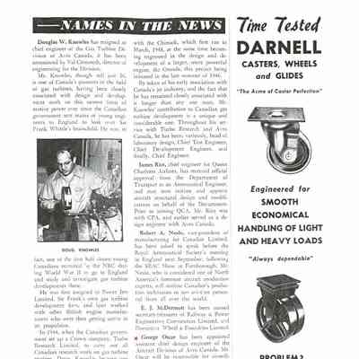 Names in the news - Aug 1953