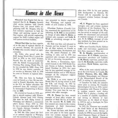 Names in the news - Oct 1959