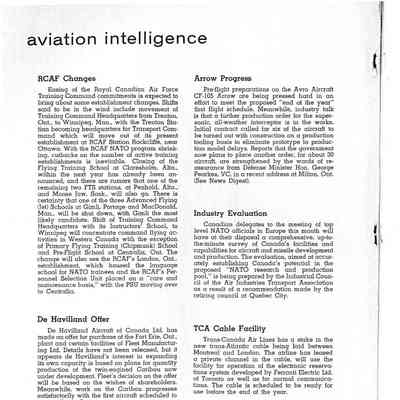 Aviation Intelligence - Dec 1957
