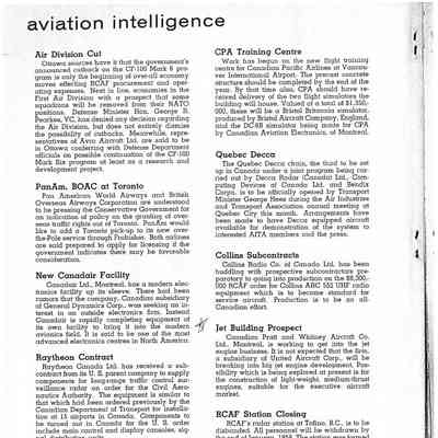 Aviation Intelligence - Nov 1957