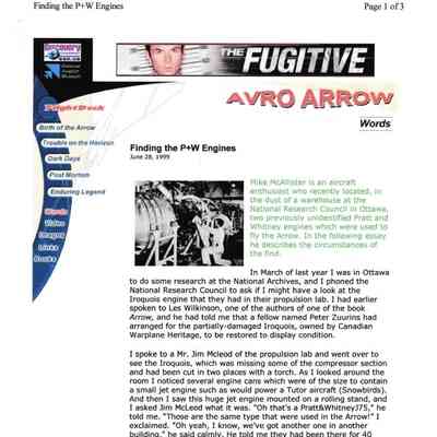 Finding the P+W engines