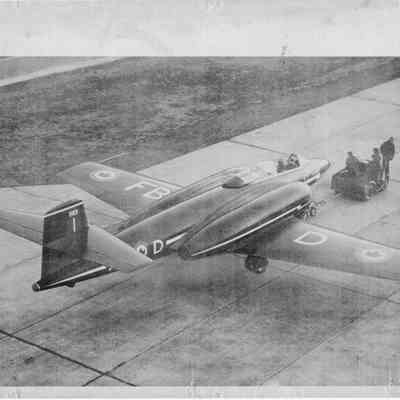 CF-100 Canuck Roll-out