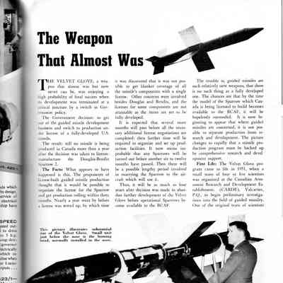 The weapon that almost was