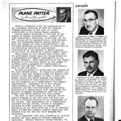 Plane Patter - May 1960