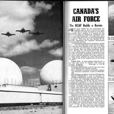 Canada's air force - The RCAF builds a barrier