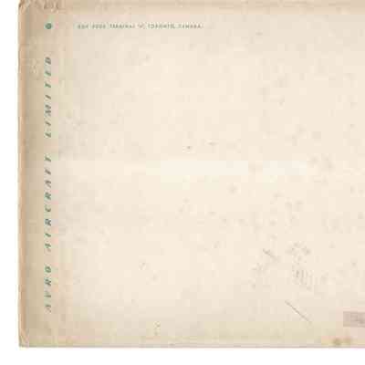 Envelope - Original - Avro Aircraft Limited Box 4004, Terminal 'A', Toronto, Canada
