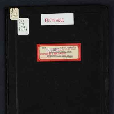 C-105 C.A.L. tests Sept. 1953 derivatives and zero values Report No. P/Wind Tunnel/8