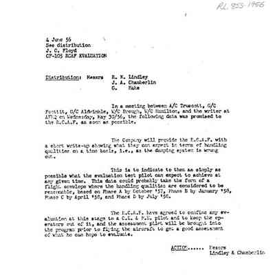 RCAF evaluation
