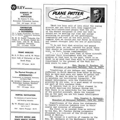 Plane Patter - Sep 1961