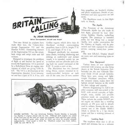 Britian Calling - May 1949