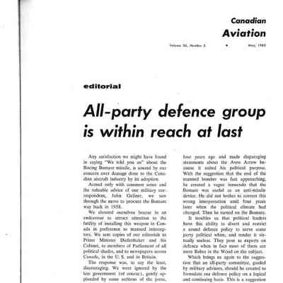 Editorial - May 1963
