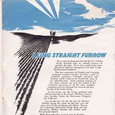 A long straight furrow
