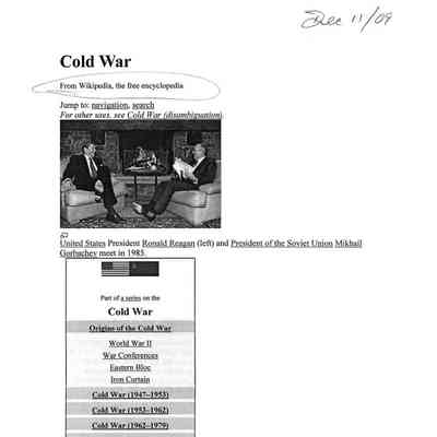 Cold War