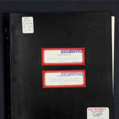 Report E-2 Issue 2 Estimated power loads for CF-105 aircraft. + Report E-3 Estimated power loads for CF-105 aircraft using Sparrow missiles