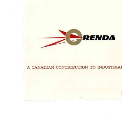 Orenda Brochure - A Canadian Contribution to Industrial Technology