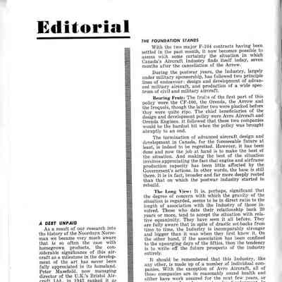 Editorial (Aircraft) - Sep 1959