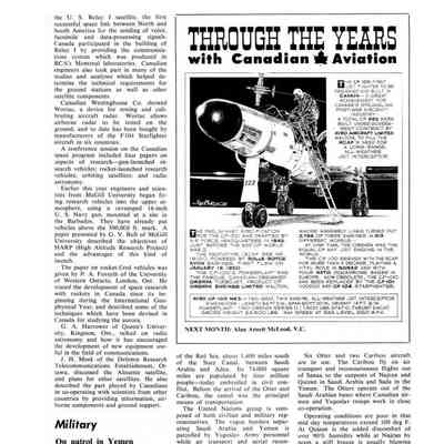 Through the years with Canadian Aviation - Dec 1963