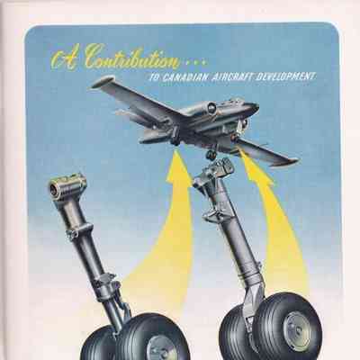 Dowty gear for CF-100