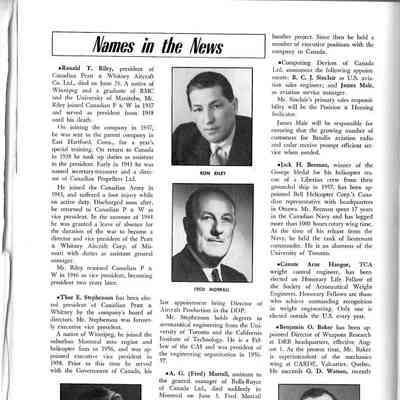 Names in the news - Jul 1959