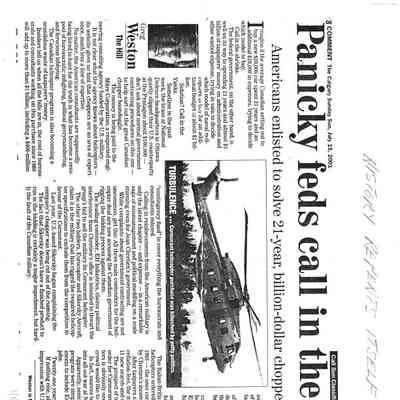Panicky Feds Call in the Yanks