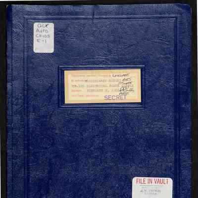 Preliminary report: CF-105 electrical power supply. Report No. E-1 February 2, 1955