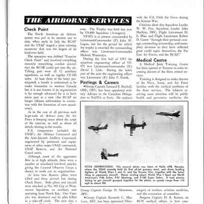 The Airborne Services - Aug 1954