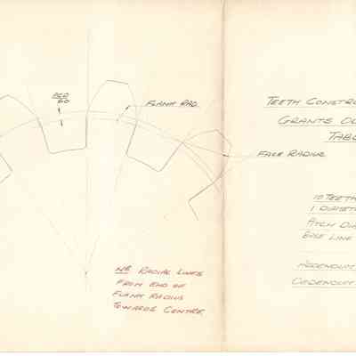 Teeth Constructed Using Grants Odontograph Tables