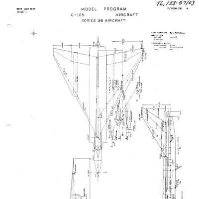 Model Program C-105 Aircraft - Series 3B Aircraft