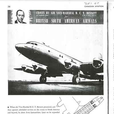 A.V. Roe & Co. Ltd Tudor IV ad