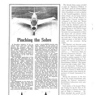 Pinching the Sabre