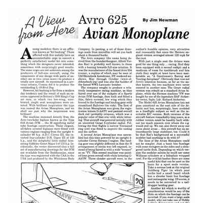 Avro UK Avian