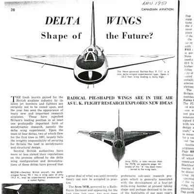 Delta Wings- Shape of the future