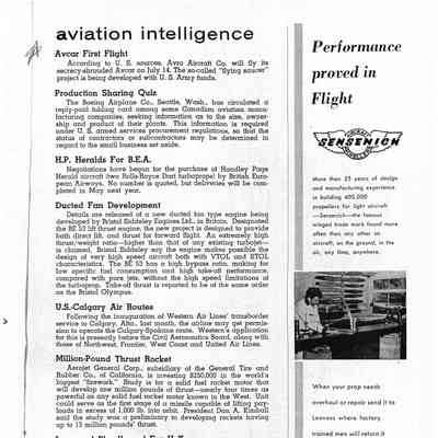 Aviation Intelligence - July 1959