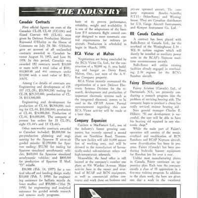 The Industry - Sep 1958