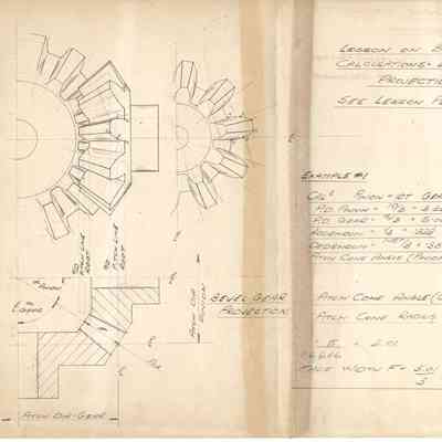 Bevel Gear Projection