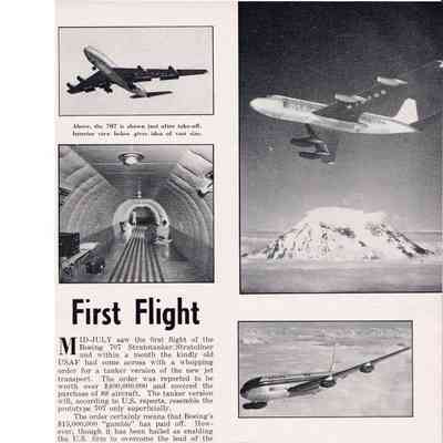 First flight