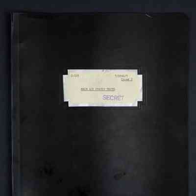 Main A/C static tests Report No. & 7/0500/7