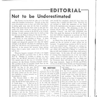 Editorial (Aircraft) - Sep 1950