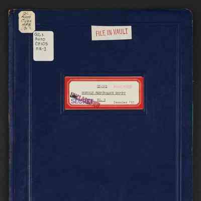 CF-105 monthly performance report no. 3