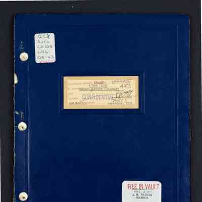CF-105 power plant ground support equipment Report No. LOG/105/43