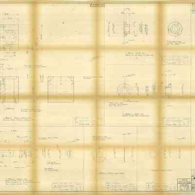 F-461194 Wheel Dresser Turbine Blades-Rotor sheet 3 of 5