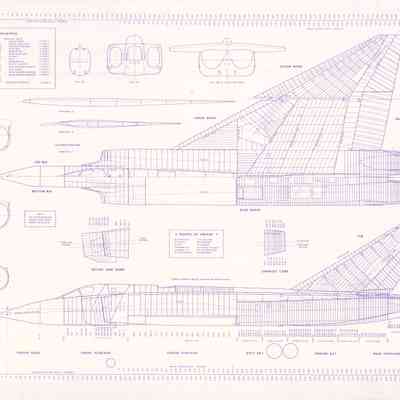 Datum Line dwg CF105 Arrow Mk 1