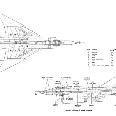 Arrow 2 Location of Major Equipment
