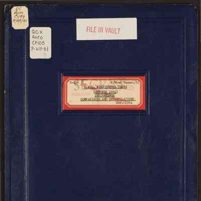 C-105 C.A.L. wind tunnel tests October 1954: derivatives: comparisons and extrapolations Report No. P/Wind Tunnel/51