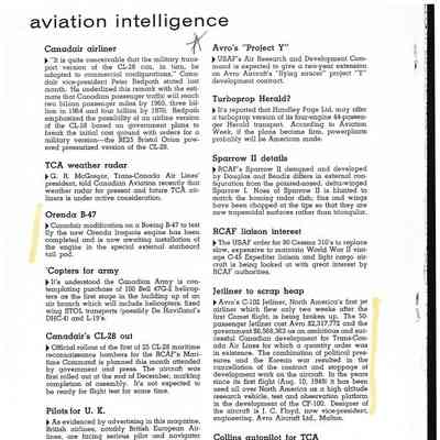 Aviation Intelligence - Feb 1957