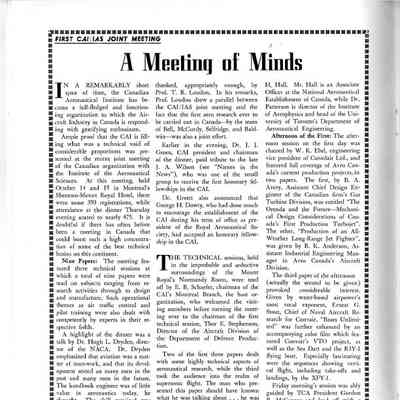 First CAI / IAS Joint meeting - A Meeting of minds
