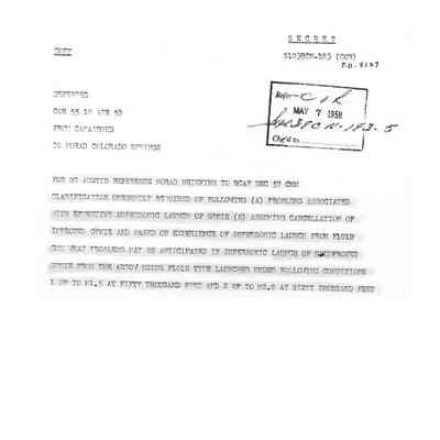 NORAD fax to/from