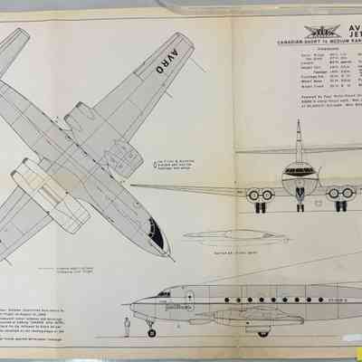 Avro C-102 Jetliner, Canadian short to medium range jet transport
