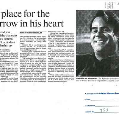 A Place for the Arrow in his heart